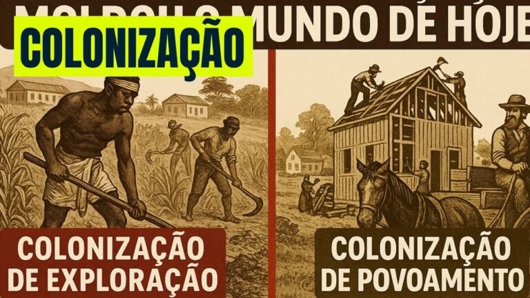 Colonização de Exploração x Povoamento: As Raízes das Desigualdades Atuais