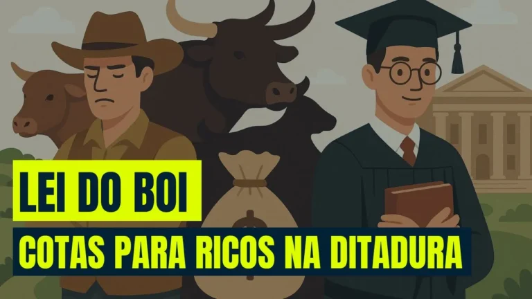 Lei do Boi: A Política de Cotas da Ditadura