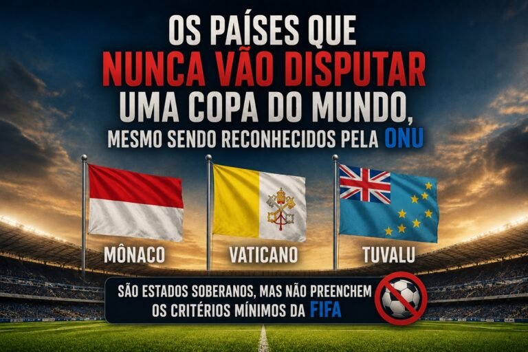 Por que o Vaticano e Mônaco não têm seleção de futebol própria