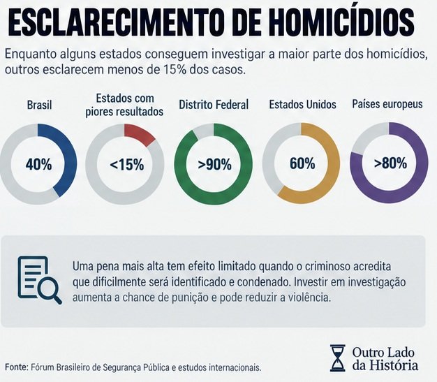 Esclarecimento de homicídios no Brasil